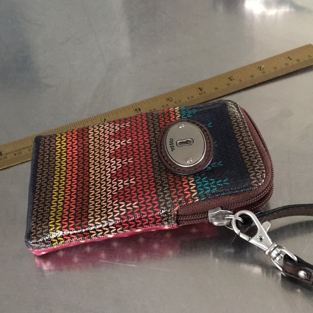 Fossil/ Key Per/ Wristlet/ - image 5